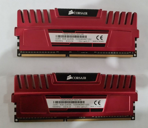 Kit ram 8gb - 8gb, ddr3