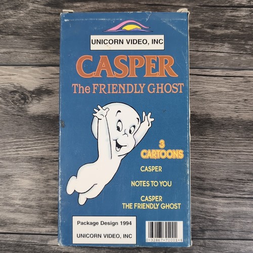 Casper the friendly ghost vhs - friendly,