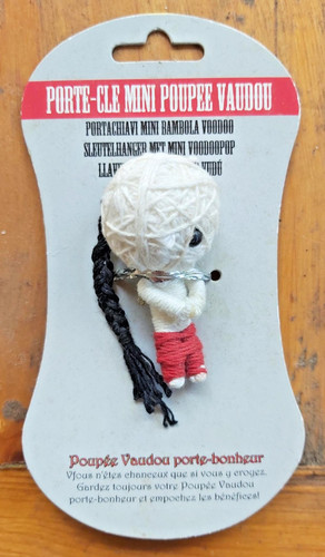 Porte clé mini poupée