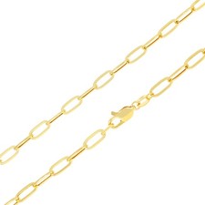 14k or Jaune 4mm Trombone