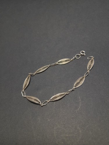 Bracelet argent filigrané - argent,