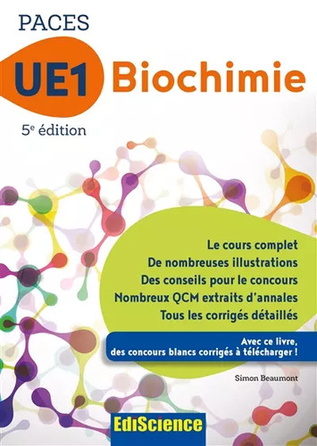 Paces ue1 biochimie - paces,