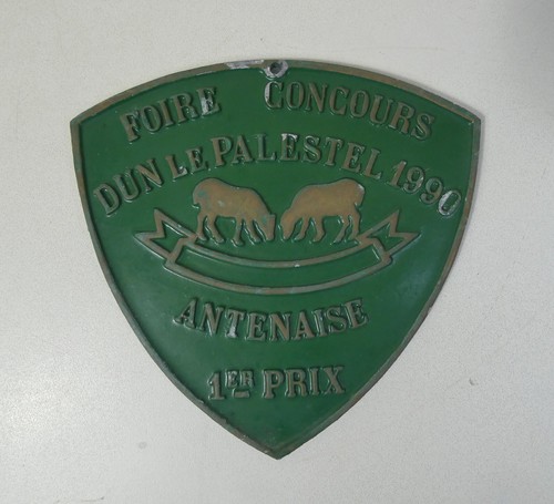 Ancienne plaque concours - ancienne, de