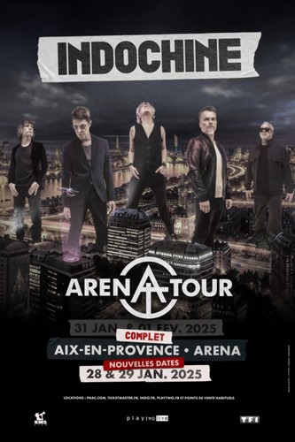 Places concert indochine - places,