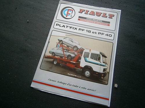 Catalogue prospectus voiture