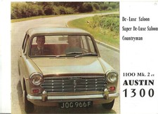 AUSTIN 1100 1300 - 1968 ? catalogue brochure prospekt catalogo dépliant katalog
