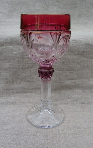 Verre pied cristal - À,