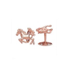 Boutons manchette cheval - boutons,