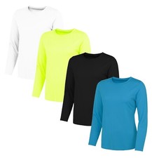 T-Shirt À Manches Longues En Polyester Pour Femmes Juste Cool