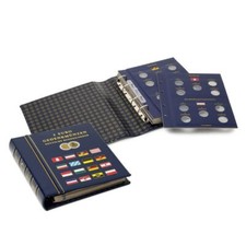 VISTA album numismatique pourpièces comm. all. de 2 euros avec étui de protectio