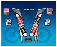 Autocollants Fourche Rock Shox