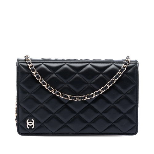 Chanel matelassé cuir - chanel,