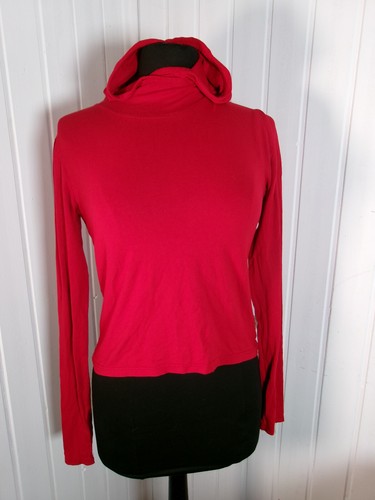 Tee shirt top épais rouge - shirt,