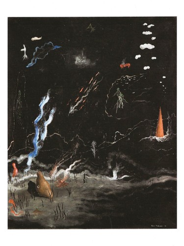 Postcard yves tanguy - tanguy, "the