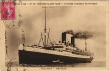 CPA AK Paquebot Mexique - Cie