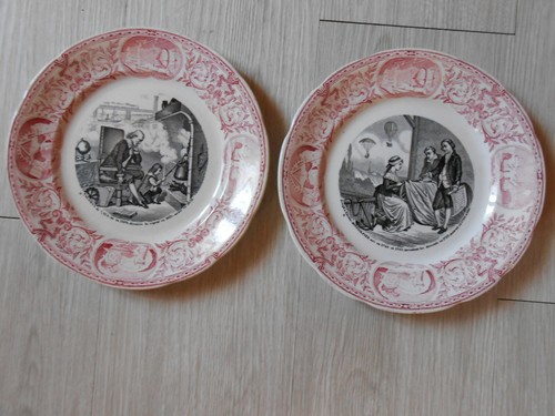 Assiettes parlantes opaque - parlantes,