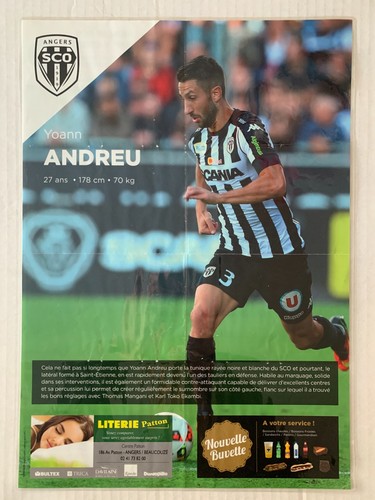 Poster angers sco st - angers,