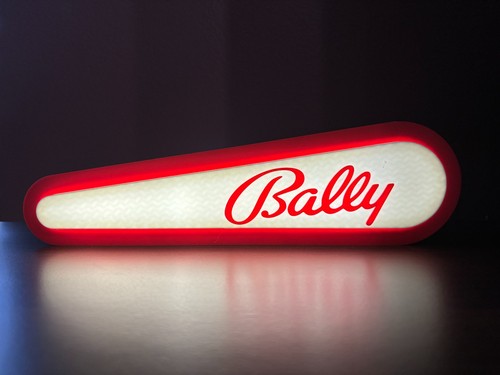 Bally illuminated pinball - illuminated,