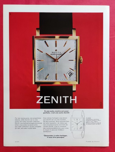 Publicite presse montre - publicite,