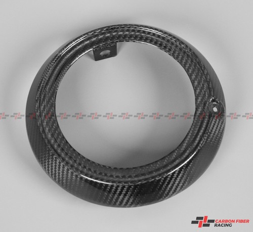 Carbon fiber headlight - carbon, rim