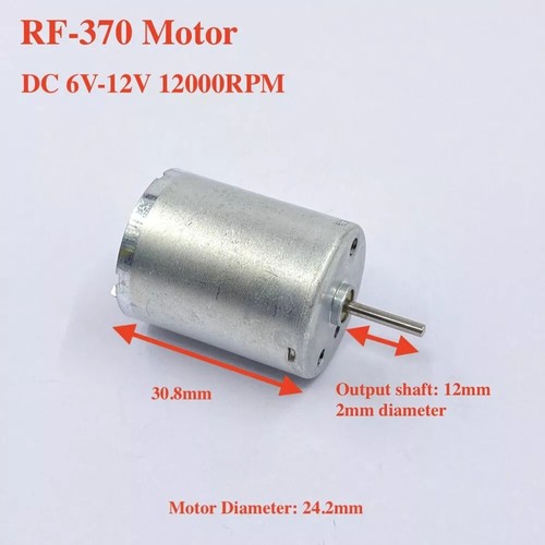 Moteur rf370ca diamètre - moteur,