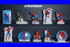 SERIE COMPLETE DE FEVES SPIDERMAN