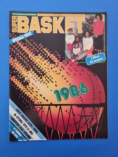 Super basket 1986 poster - basket, +poster
