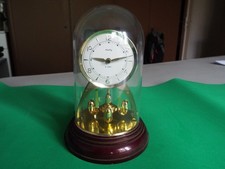 pendule Maty 8 day mécanique petit modèle hauteur 15 cm ( à réparer )