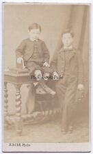 N. Robé Primitif Paris Second Empire France cdv Vintage albumine ca 1860