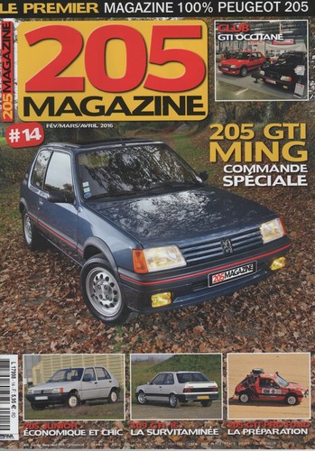 205 magazine peugeot - 205,