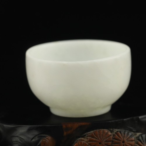 Old natural jade - , hand-carved