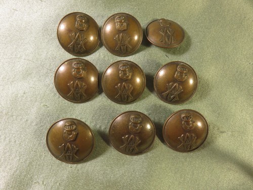 Lot boutons de livrée - de,