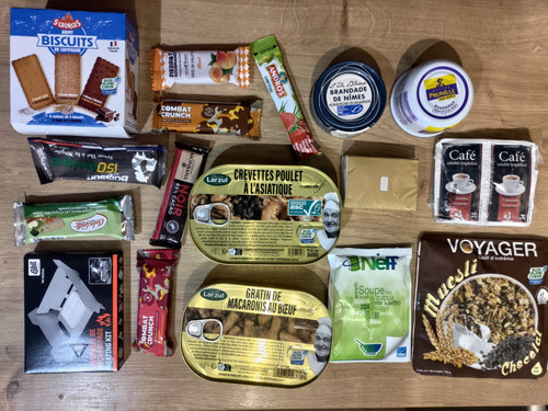 Ration survie randonnée - ration,