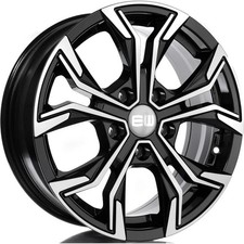 Jante alu EW EJ12 VIGOR 15" 6J 4x100 ET 35 67.1 BLACK POLISHED