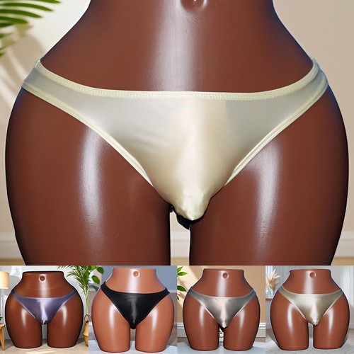 Slip homme satin lisse sous