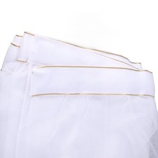 (Blanc 183x75cm 6x2.5ft)Nappe