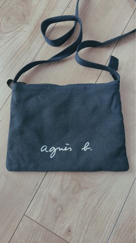 Agnes logo sacoche black - agnes,
