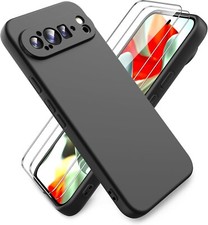 Coque Mat Noir + 2 Verre