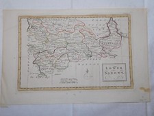 Gravure En Cuivre Carte De La