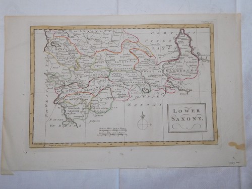 Gravure cuivre carte - gravure, en