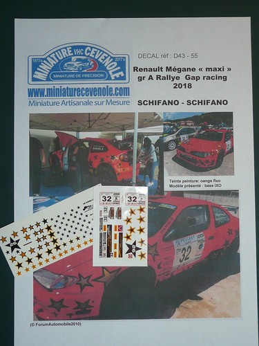 Decal renault megane - decal, 1: