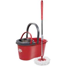 X Mop Microfibre Extensible Avec Essoreuse Et Seau 16L Avec Manche