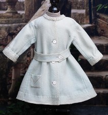 Antique French Original Coat for Jumeau Bru Steiner Eden Bebe Doll 21-22in