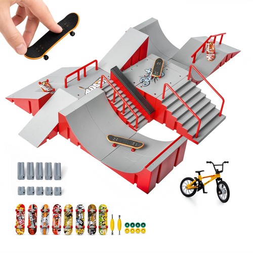 Finger skateboard park kit - kit, for