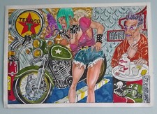 "Minishort Et Grosse Bécane " Feutres Et Stylos Humoristique Loïc Frölicher 2022