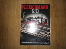  LOT 4 CATALOGUES TRAINS FLEISCHMANN  fiches prix