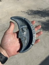 CENDRIER PUBLICITAIRE FONDERIE DE SABLE LUNE FONTE ÉMAILLÉE SARTHE