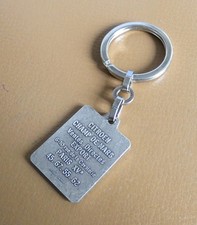 Ancien porte clé Pichard Saumur Automobile Citroën Champ de Mars Paris Traction.