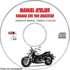 XVS 1100 DRAGSTAR - Manuel Atelier CDROM YAMAHA FR Support - CD-ROM - DVD-ROM