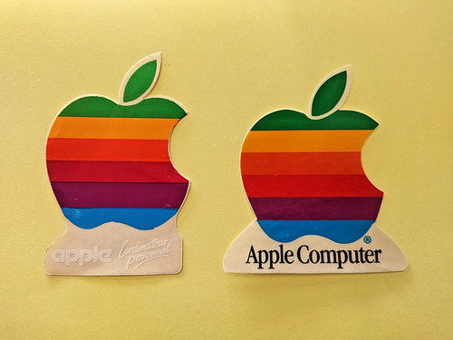Autocollants apple - 2,